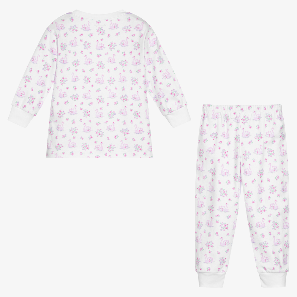 Kissy Kissy-Girls White Cotton Pyjamas | Childrensalon Outlet