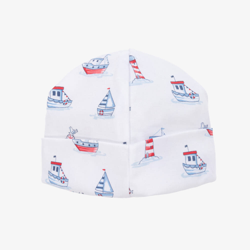 Kissy Kissy-قبعة بحرية بيضاء للبنات | Childrensalon Outlet