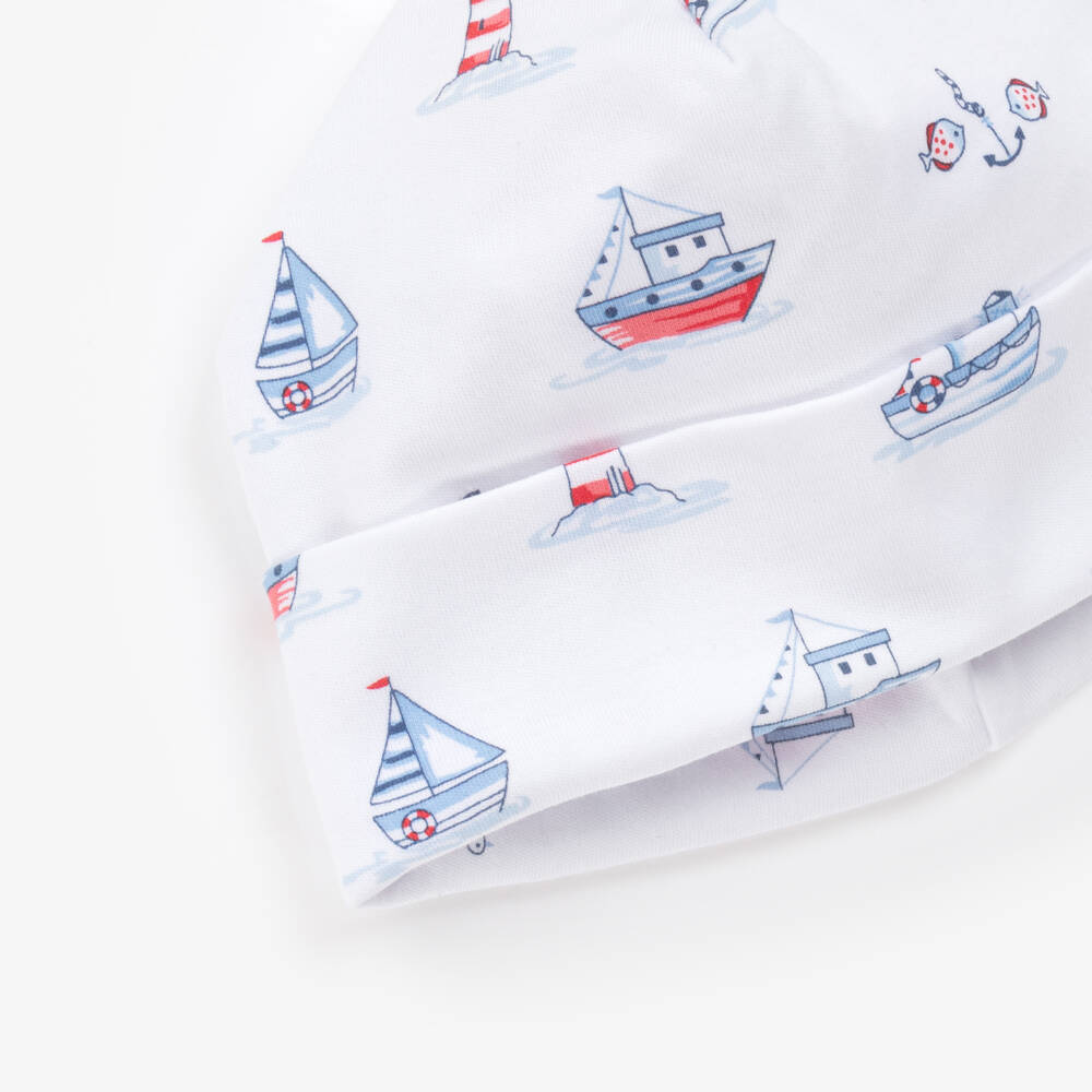 Kissy Kissy-قبعة بحرية بيضاء للبنات | Childrensalon Outlet