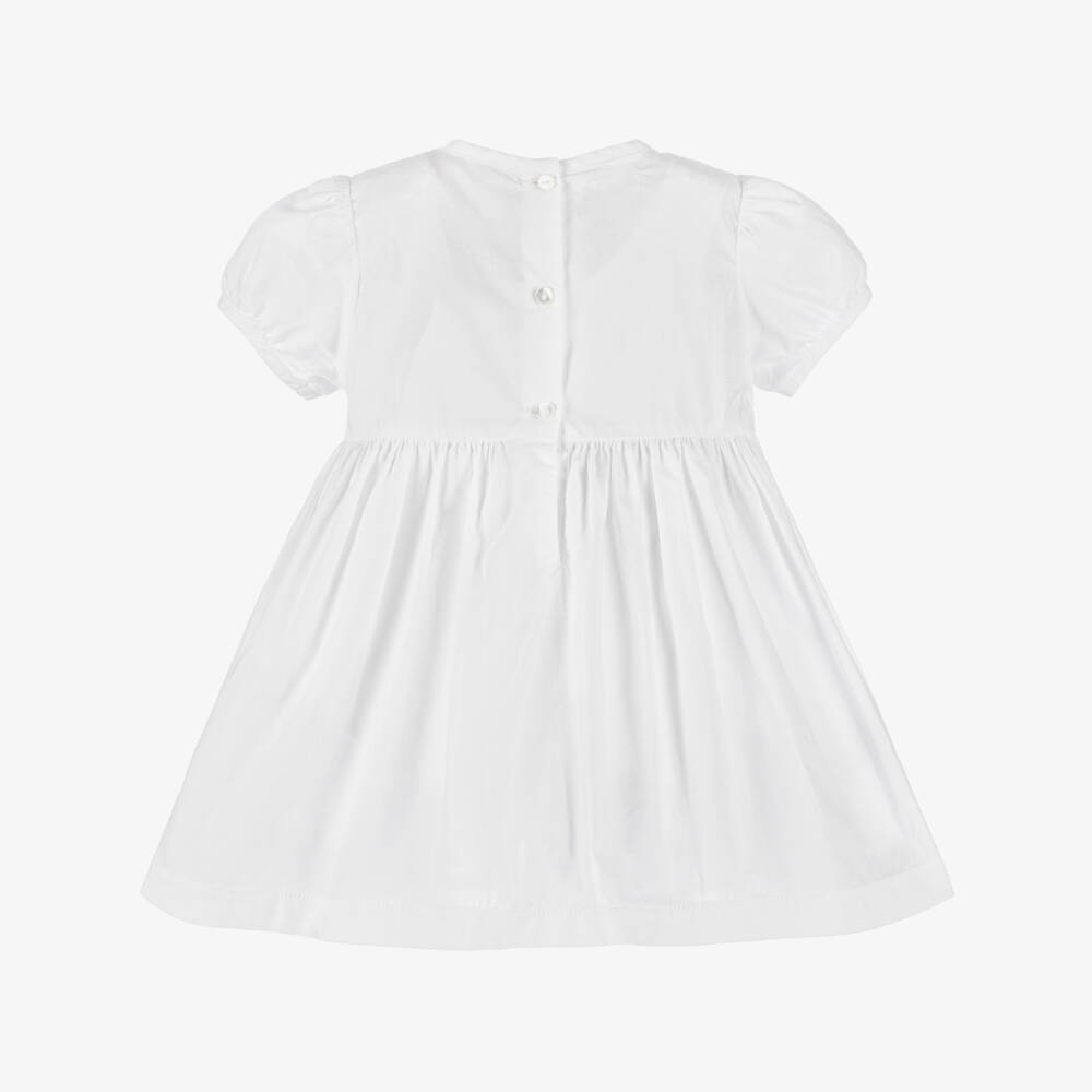 Kissy Kissy-Платье с цветочным узором для девочек белое | Childrensalon Outlet