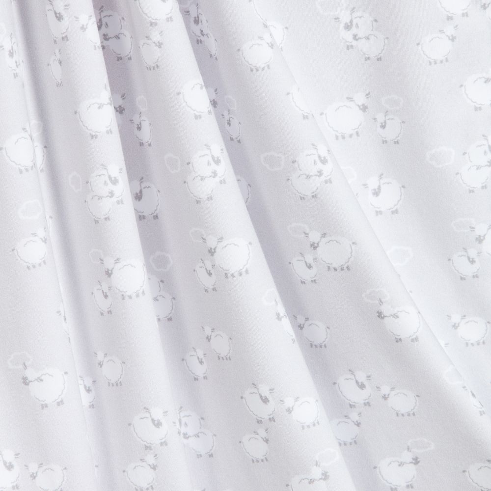 Kissy Kissy-Серый плед с овечками (74 см) | Childrensalon Outlet