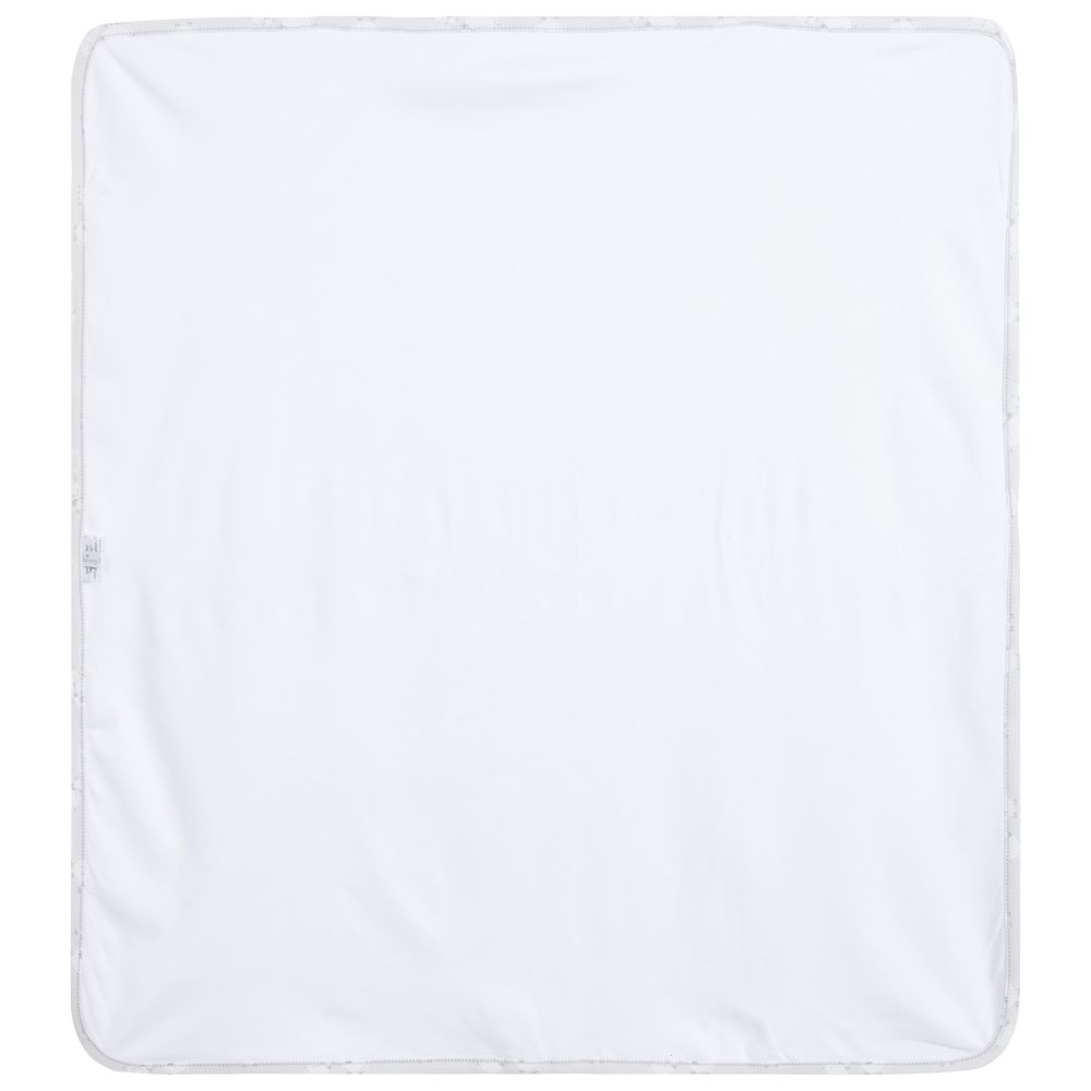 Kissy Kissy-Серый плед с овечками (74 см) | Childrensalon Outlet