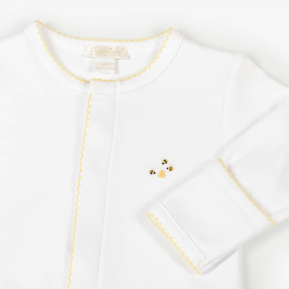 Kissy Kissy-Infant Pima Cotton Bee Haven Gown | Childrensalon Outlet
