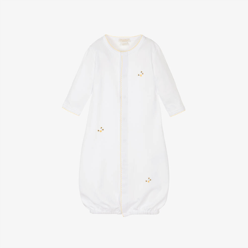 Kissy Kissy-Infant Pima Cotton Bee Haven Gown | Childrensalon Outlet
