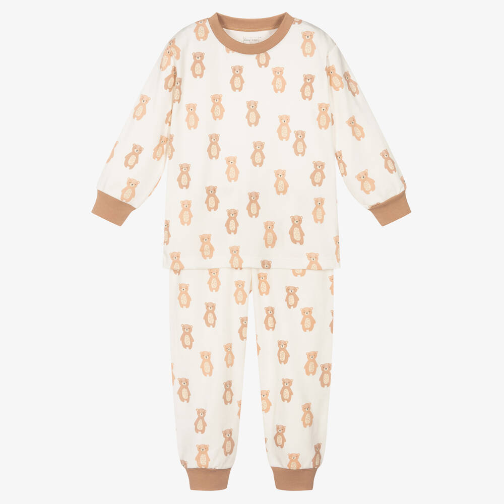 Kissy Kissy - Pyjama ivoire en coton Pima | Childrensalon