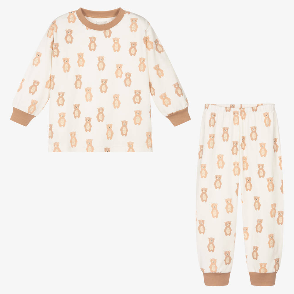 Kissy Kissy-بيجاما قطن بيما لون عاجي | Childrensalon Outlet