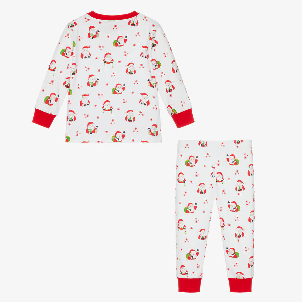 Kissy Kissy-بيجاما قطن بيما لون أبيض | Childrensalon Outlet