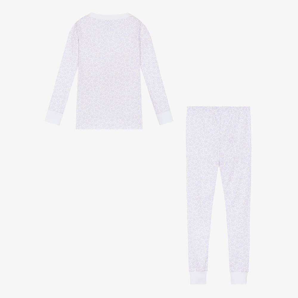 Kissy Kissy-ملابس نوم قطنية بلون زهرة الليلك | Childrensalon Outlet