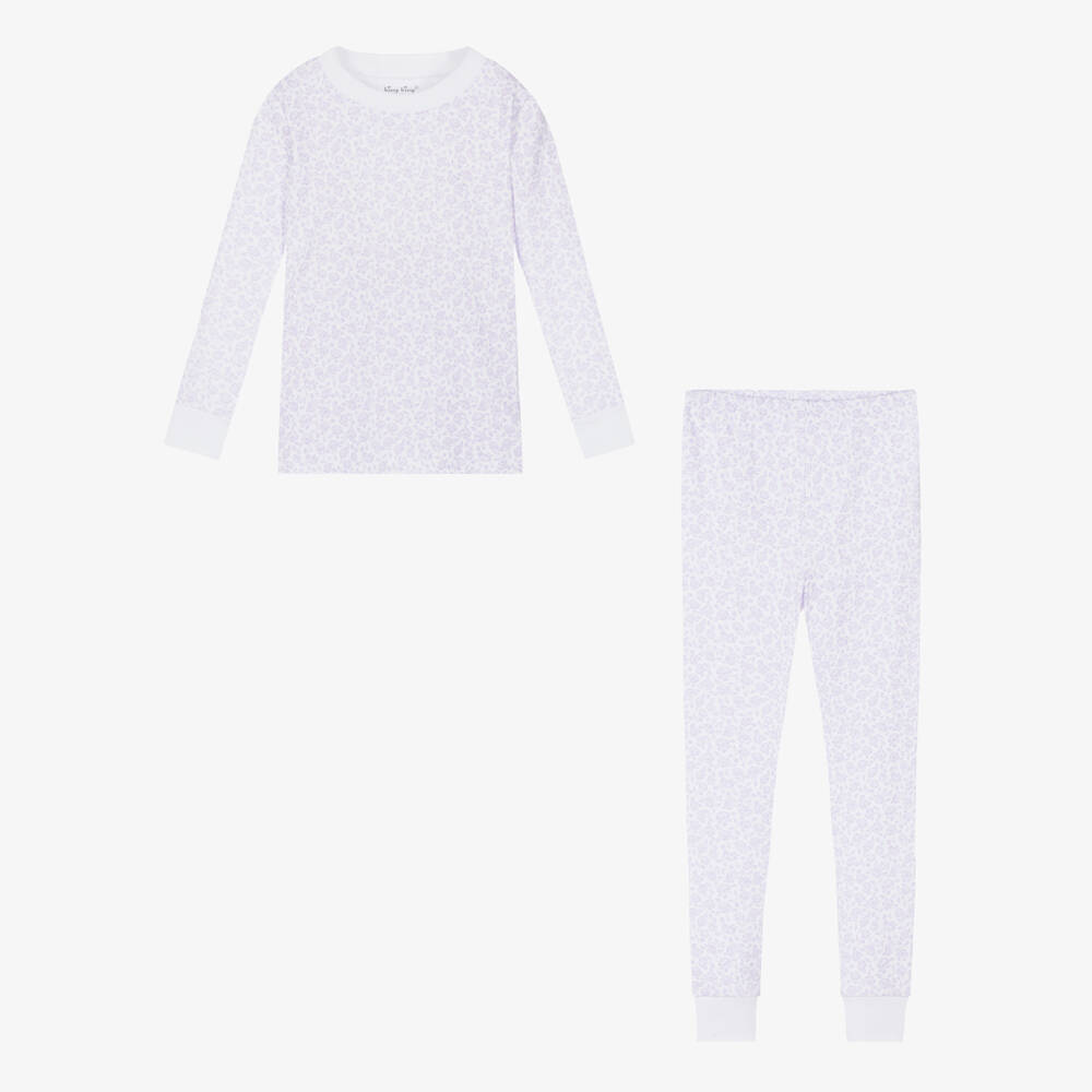 Kissy Kissy-ملابس نوم قطنية بلون زهرة الليلك | Childrensalon Outlet