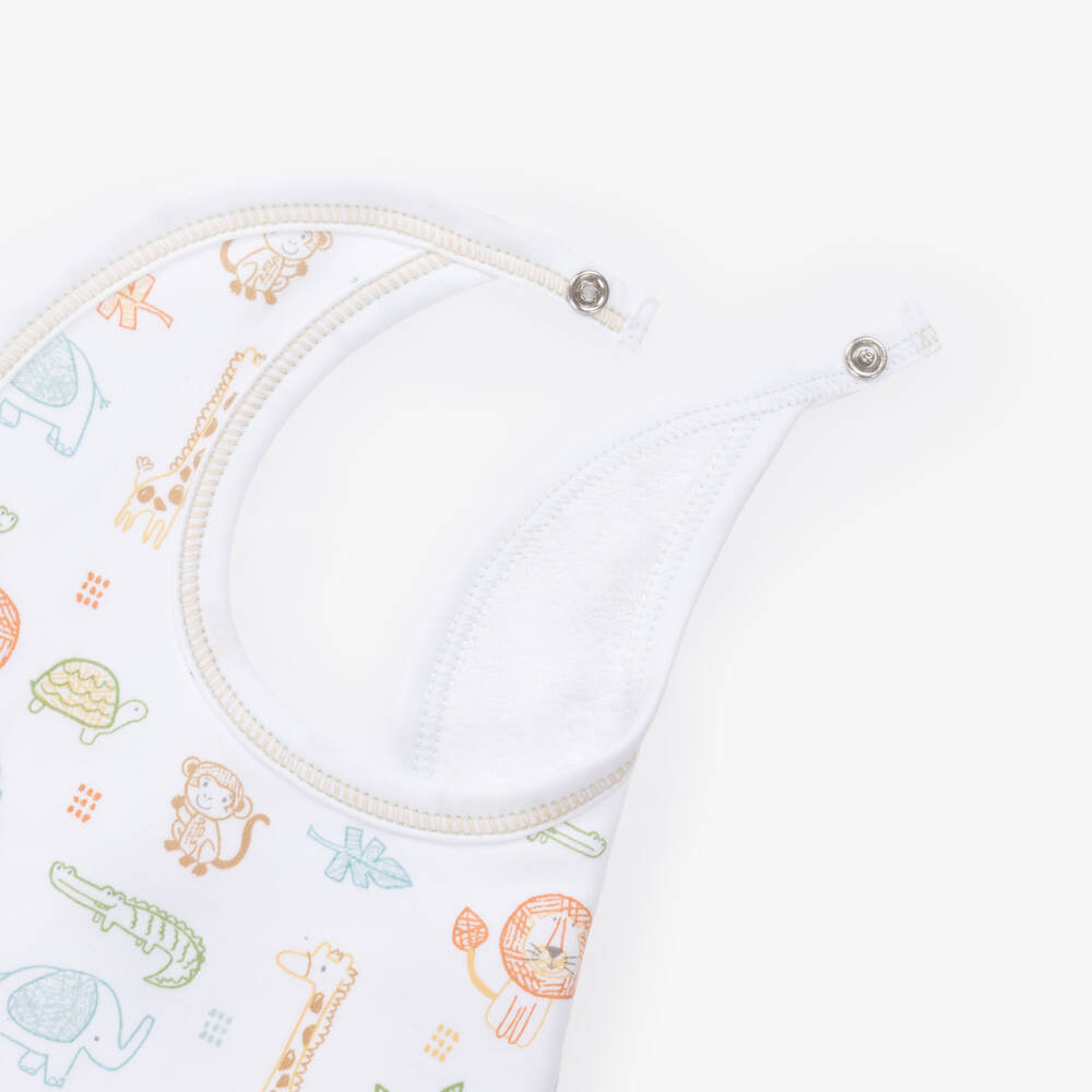 Kissy Kissy-Little Boys Jungle Safari White Hat | Childrensalon Outlet