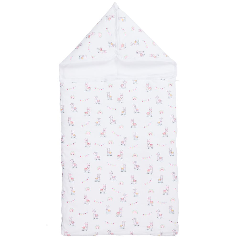 Kissy Kissy - Llama Pima Cotton Nest (77cm) | Childrensalon