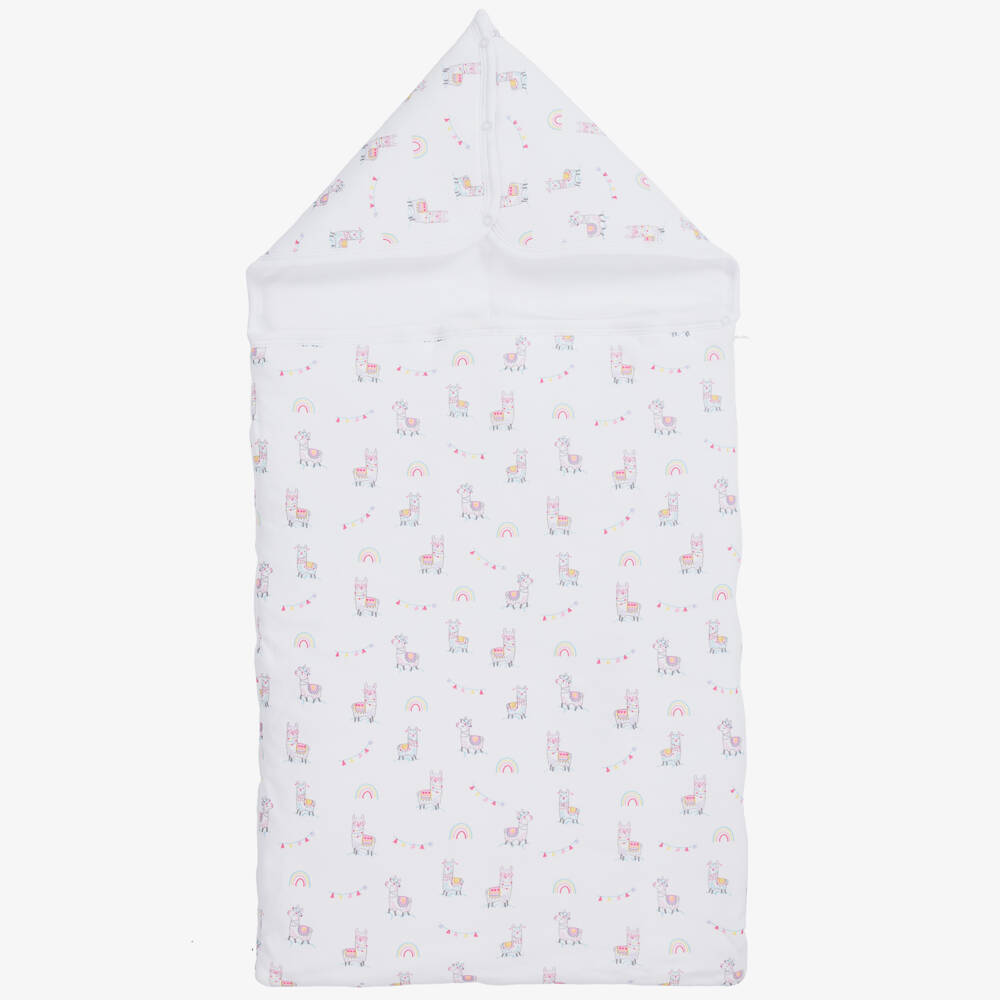 Kissy Kissy-Llama Pima Cotton Nest (77cm) | Childrensalon Outlet
