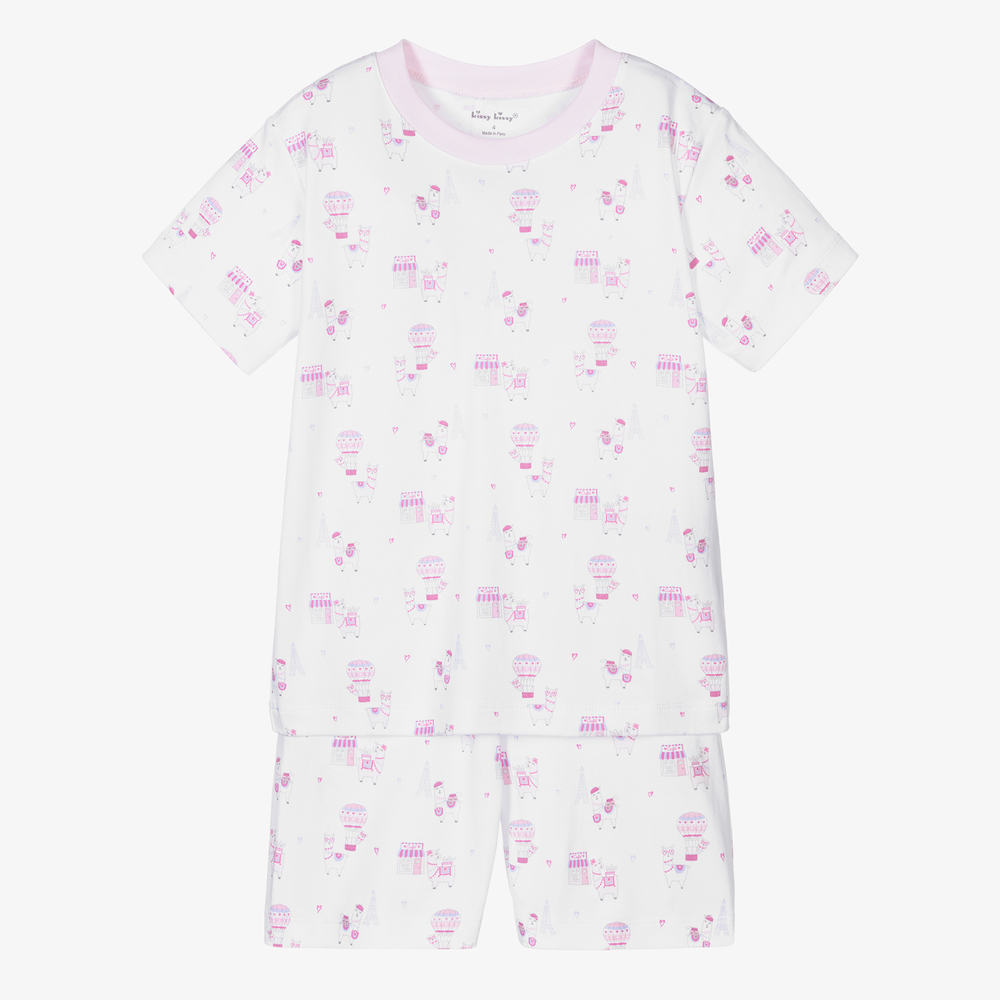 Kissy Kissy - Llama Pima Cotton Pyjamas | Childrensalon