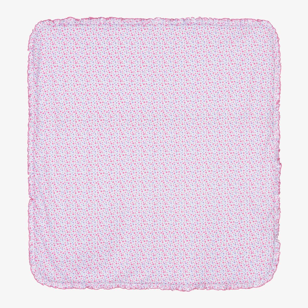 Kissy Kissy - Хлопковое одеяло в цветочек (75см) | Childrensalon