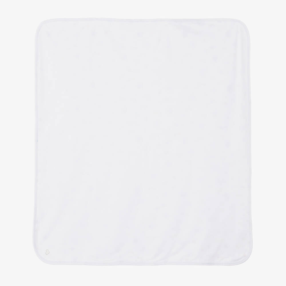 Kissy Kissy-Ocean Cotton Blanket (74cm) | Childrensalon Outlet