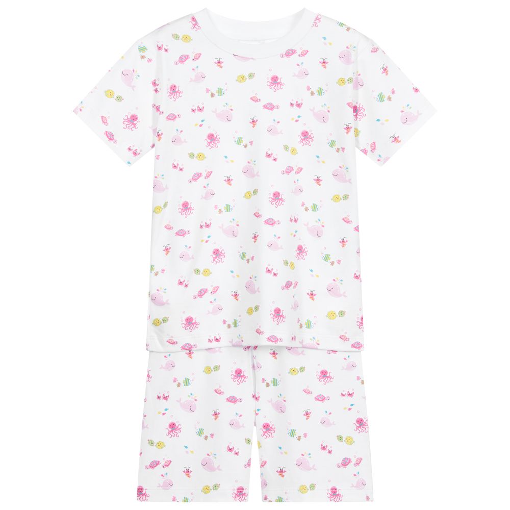 Kissy Kissy-Пижама из хлопка пима с принтом Ocean | Childrensalon Outlet