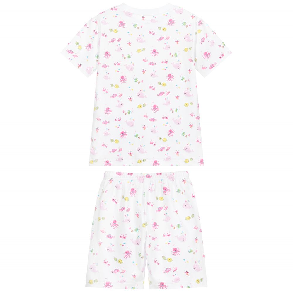 Kissy Kissy-Ocean Pima Cotton Pyjamas | Childrensalon Outlet