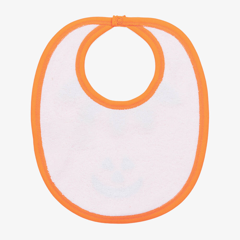 كيسي كيسي-مريلة قطن بيما لون برتقالي للأطفال | Childrensalon Outlet