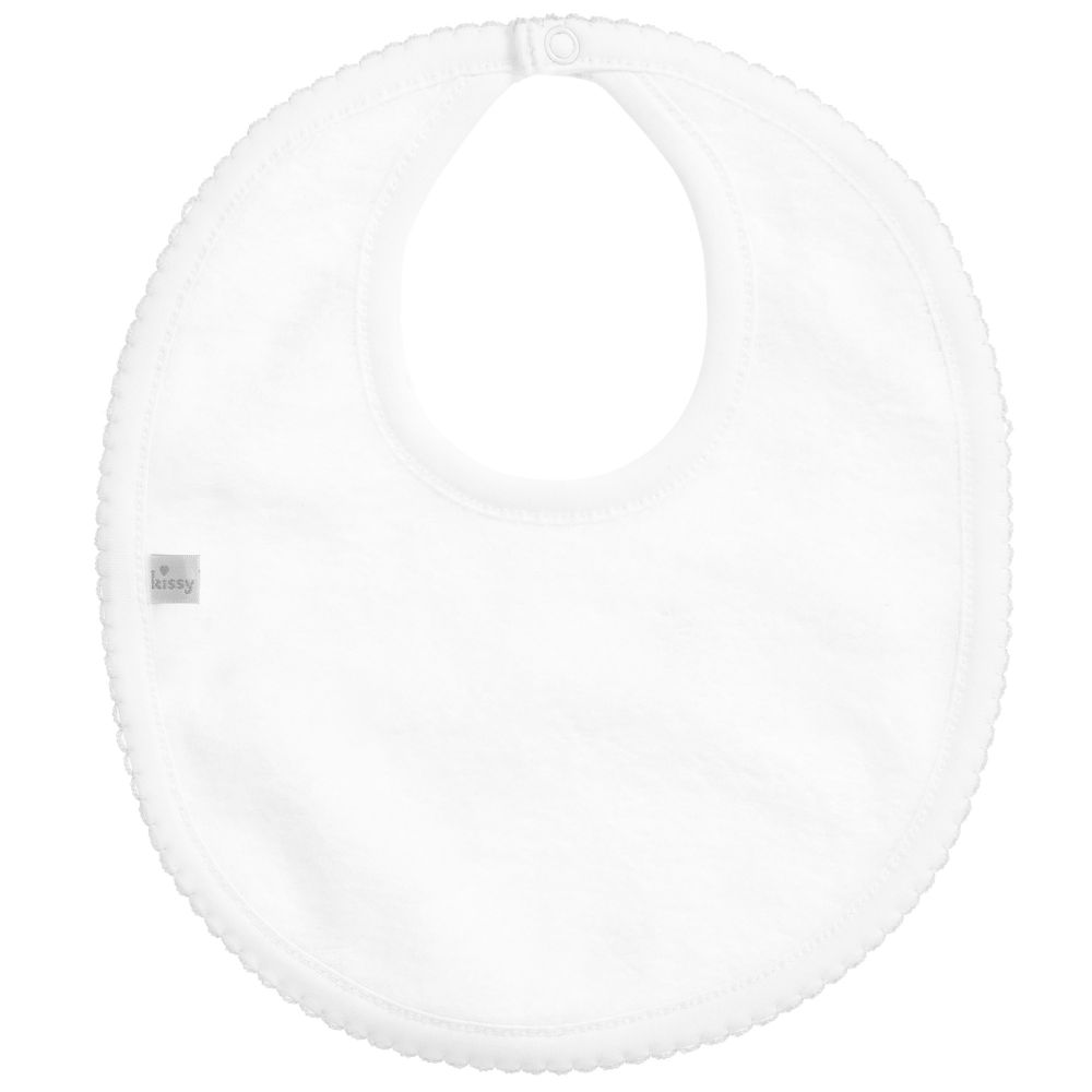 Kissy Kissy-Хлопковый слюнявчик из хлопка пима с принтом-алфавитом | Childrensalon Outlet