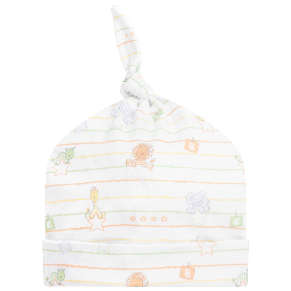 Kissy Kissy - Bonnet en coton Pima à alphabet | Childrensalon