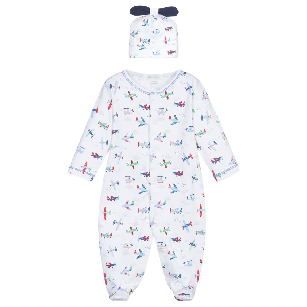 Kissy Kissy - Pima Cotton Babygrow Set | Childrensalon