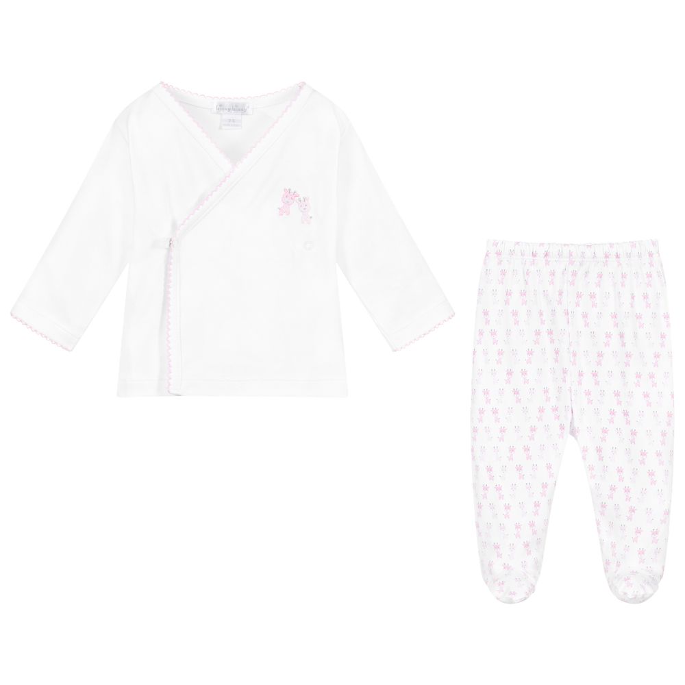 Kissy Kissy-Pima Cotton Babygrow Set | Childrensalon Outlet