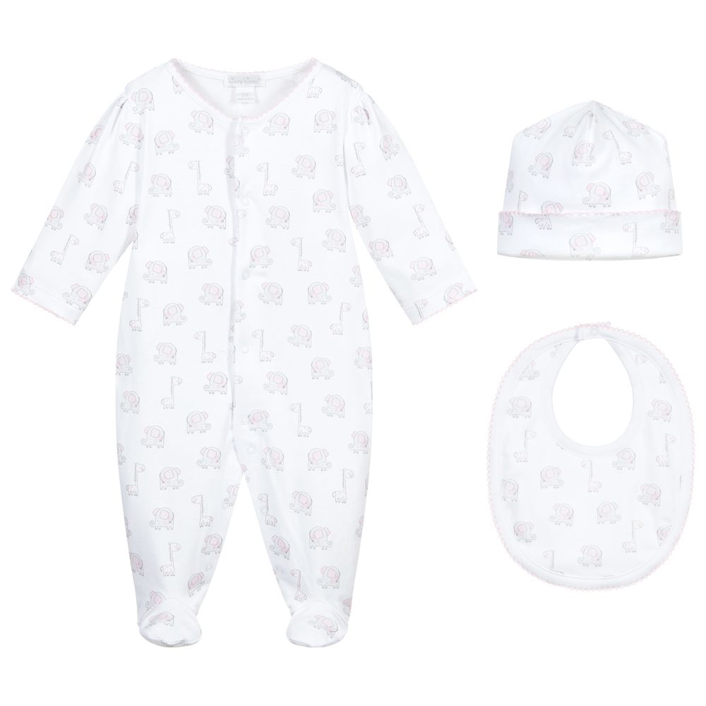 Kissy Kissy - Pima Cotton Babygrow Set | Childrensalon