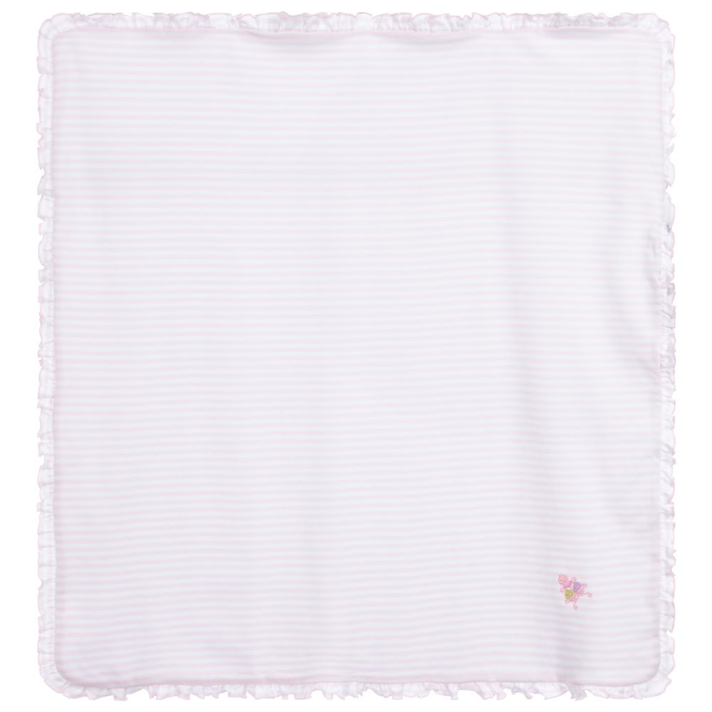 Kissy Kissy - Pima Cotton Blanket (74cm)  | Childrensalon