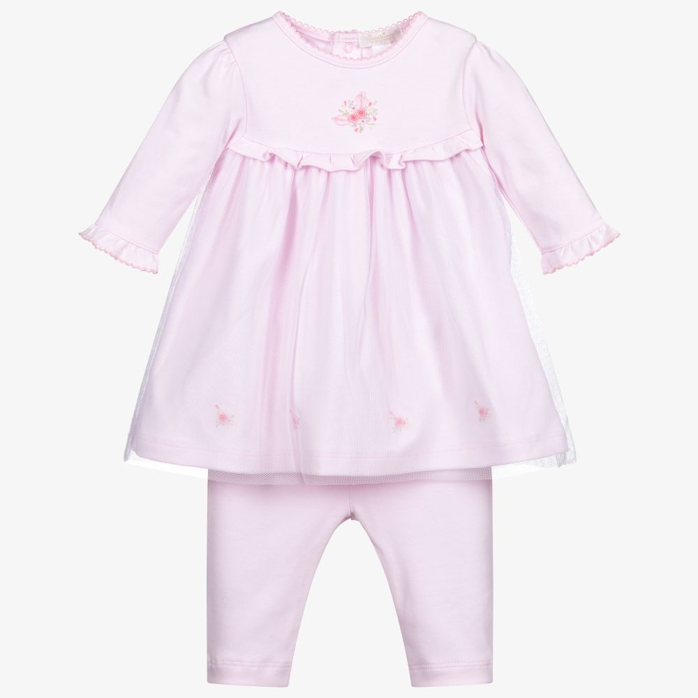 Kissy Kissy - Ensemble robe en coton Pima | Childrensalon