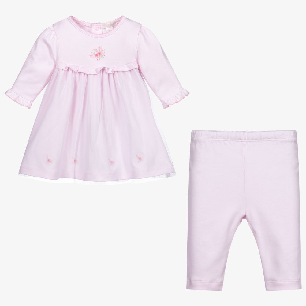 Kissy Kissy-Pima Cotton Bow Dress Set | Childrensalon Outlet