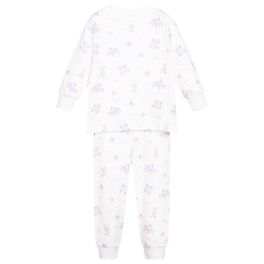 Kissy Kissy - Pyjama en coton Pima motif chateau | Childrensalon