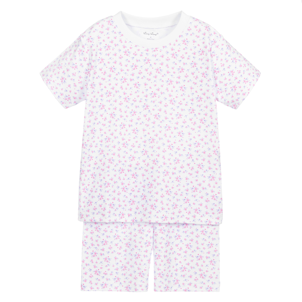 Kissy Kissy - Pyjama en coton Pima motif chateau | Childrensalon