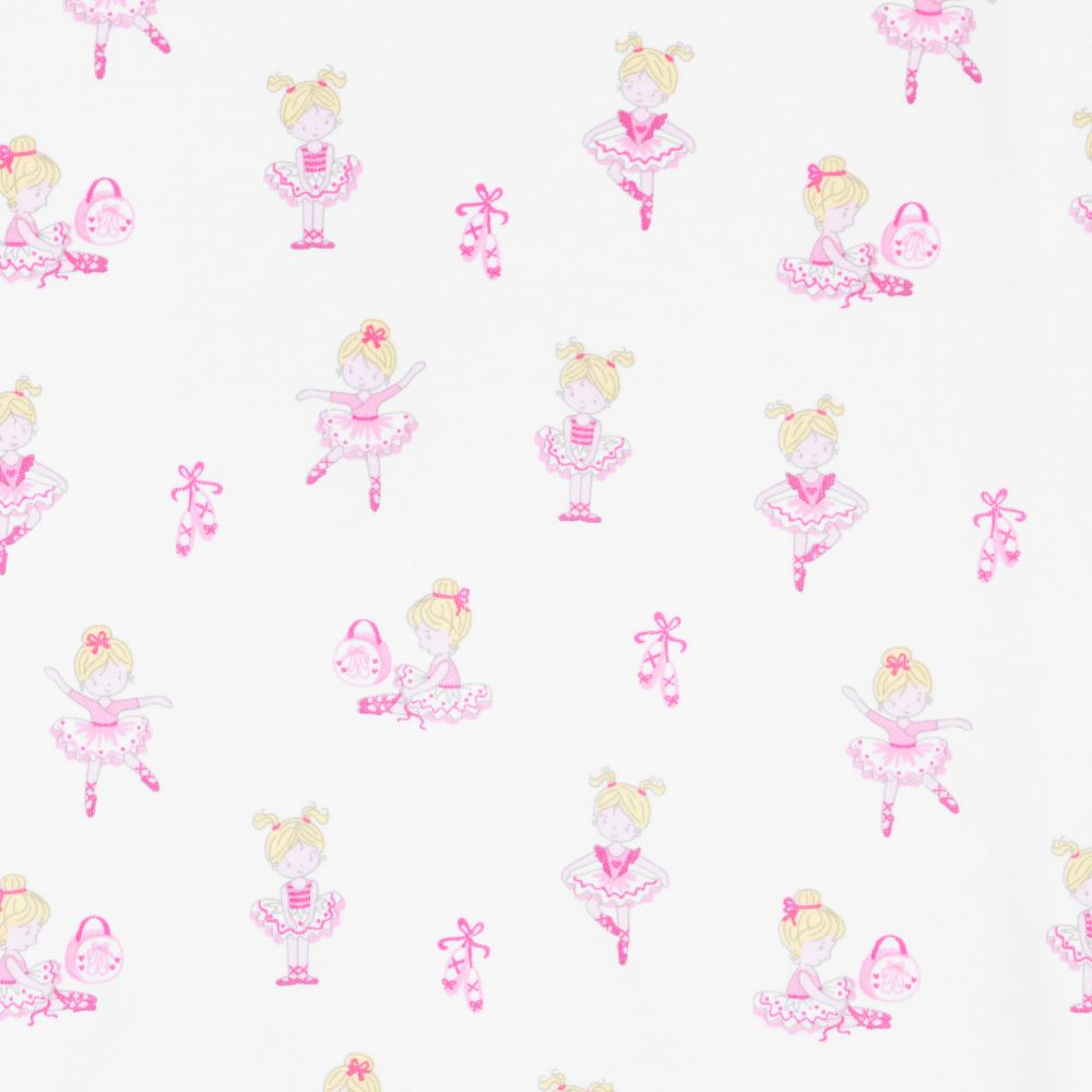 Kissy Kissy Кисси Лав-Пижама из хлопка пима с балеринами | Childrensalon Outlet