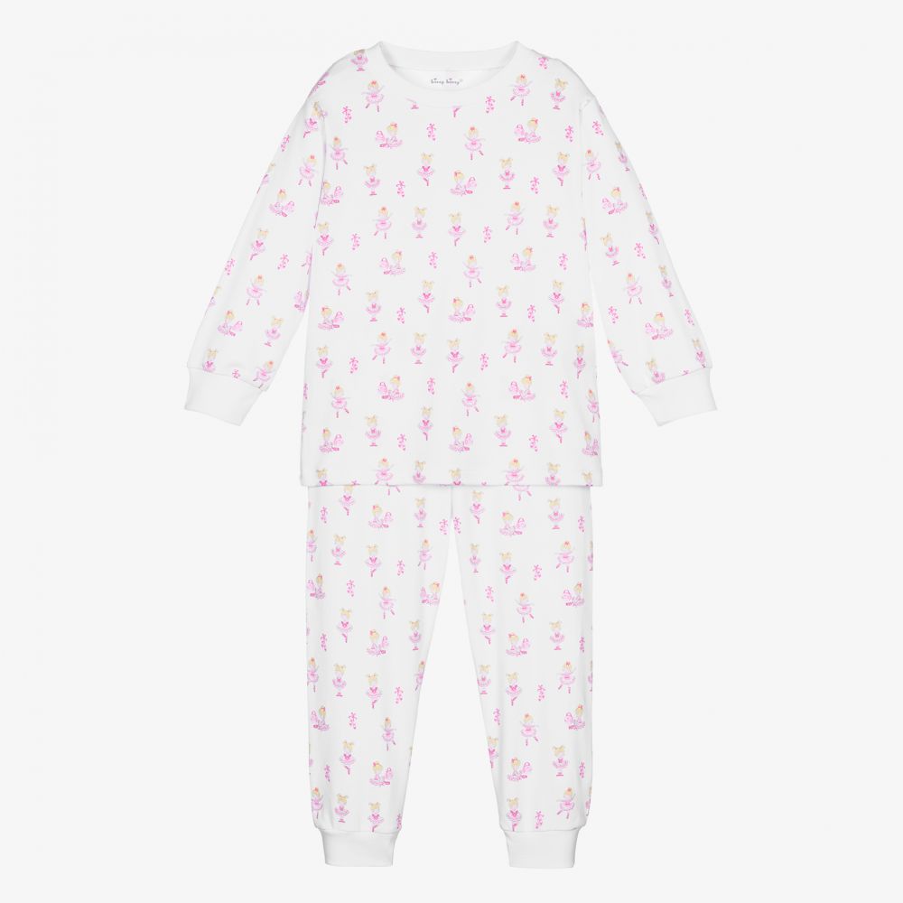 Kissy Kissy Kissy Love - Pima Cotton Dancer Pyjamas | Childrensalon