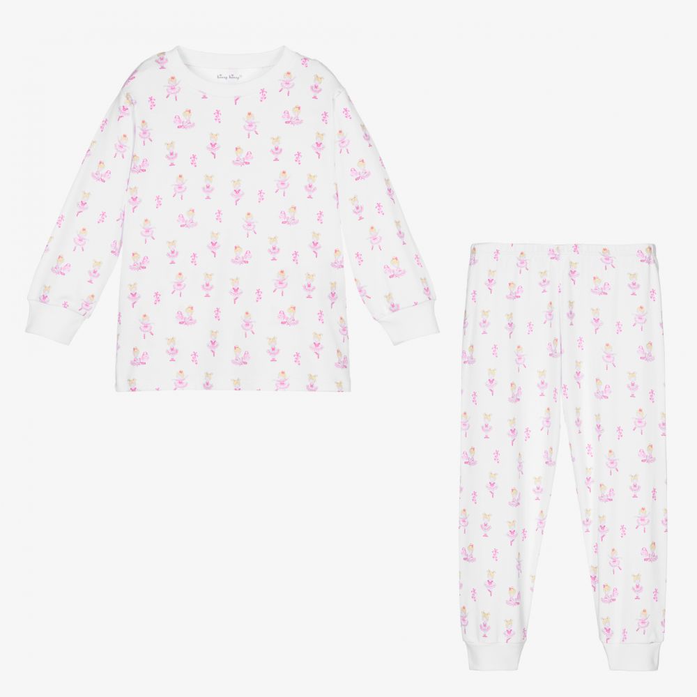 Kissy Kissy Кисси Лав-Пижама из хлопка пима с балеринами | Childrensalon Outlet