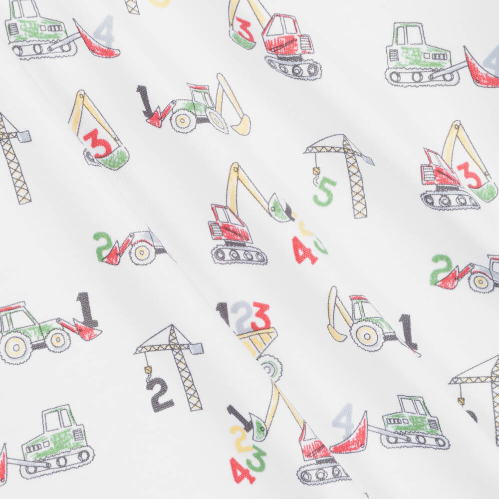 Kissy Kissy-Pima Cotton Digger Pyjamas | Childrensalon Outlet