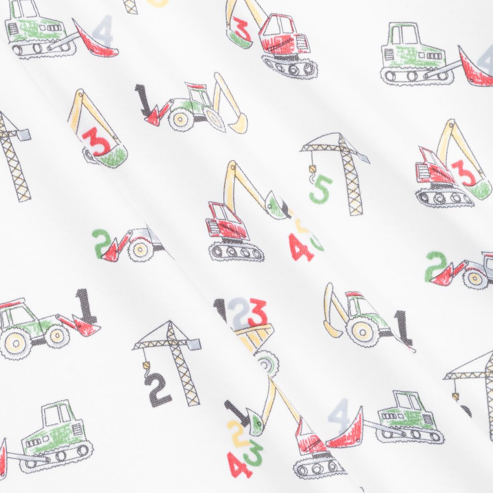 Kissy Kissy Pima Cotton Digger Pyjamas Childrensalon Outlet