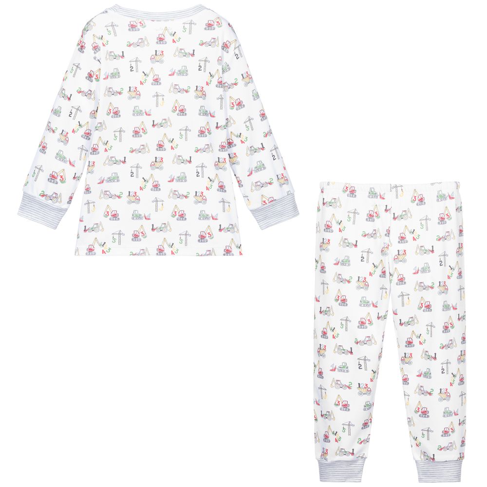 Kissy Kissy-Pima Cotton Digger Pyjamas | Childrensalon Outlet