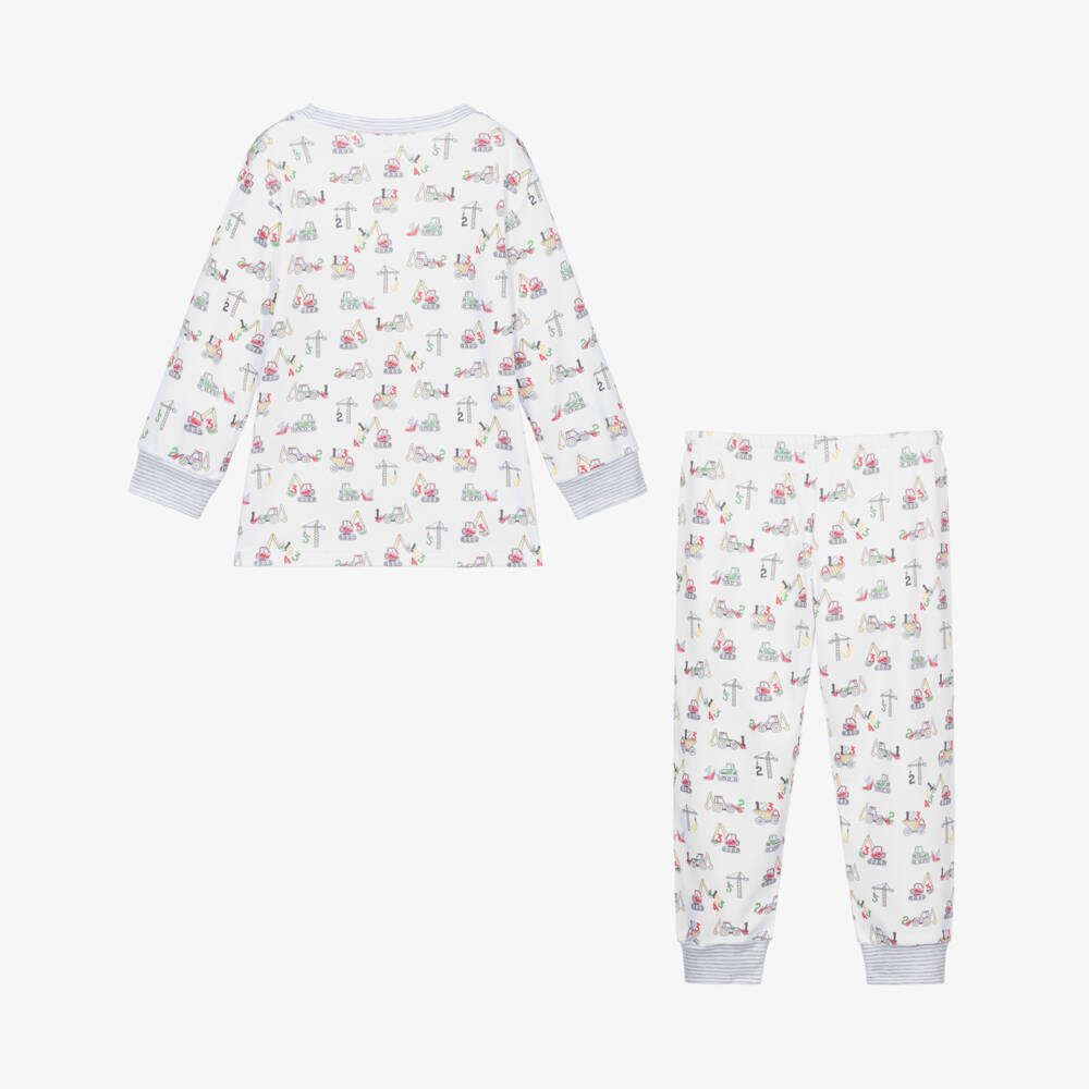 Kissy Kissy-Pima Cotton Digger Pyjamas | Childrensalon Outlet