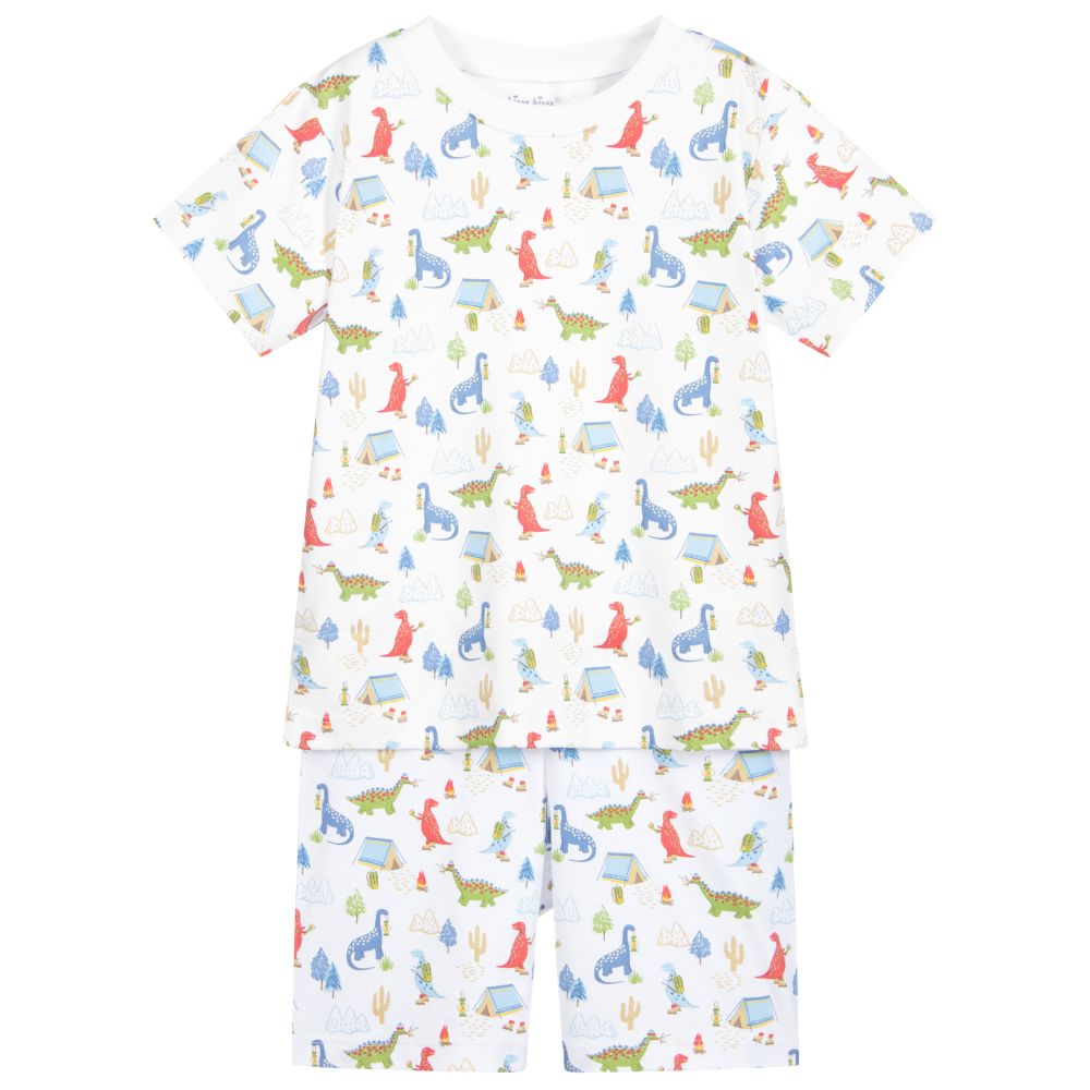 Kissy Kissy - Pima Cotton Dino Pyjamas | Childrensalon