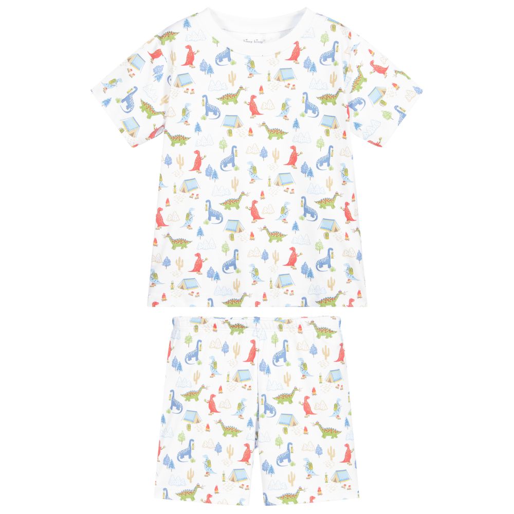 Kissy Kissy-Pima Cotton Dino Pyjamas | Childrensalon Outlet