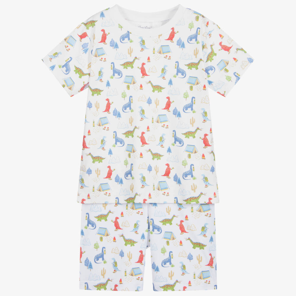 Kissy Kissy-Pima Cotton Dino Pyjamas | Childrensalon Outlet
