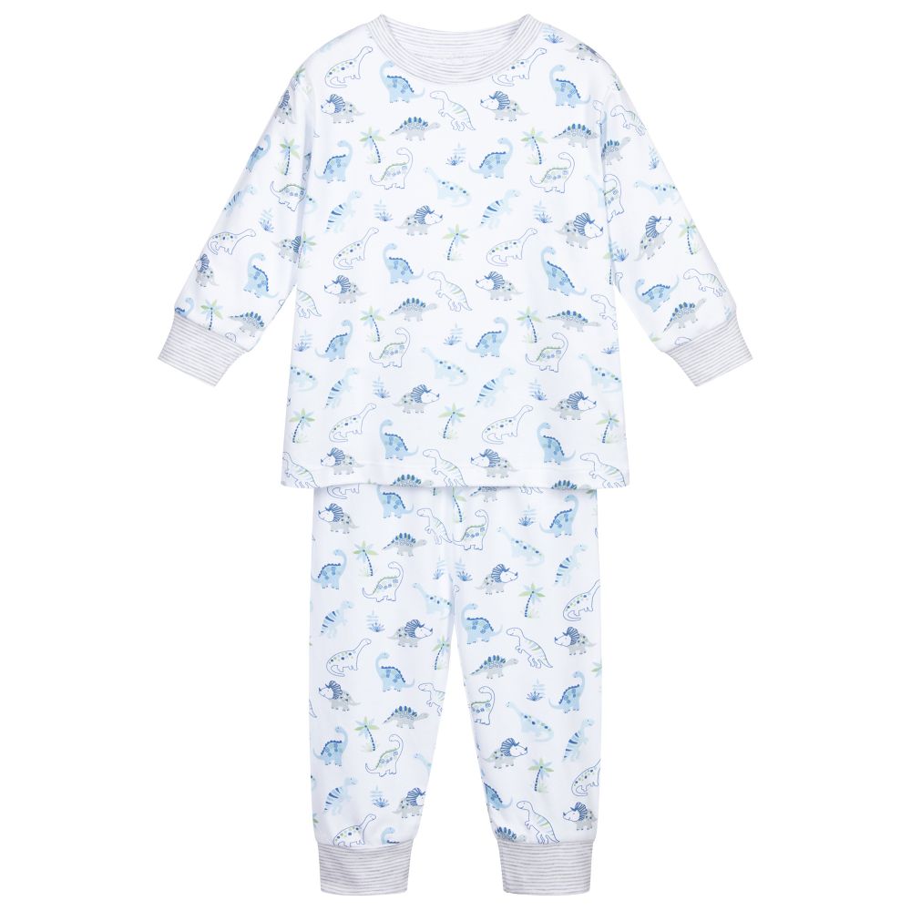 Kissy Kissy - Pima Cotton Dino Pyjamas | Childrensalon