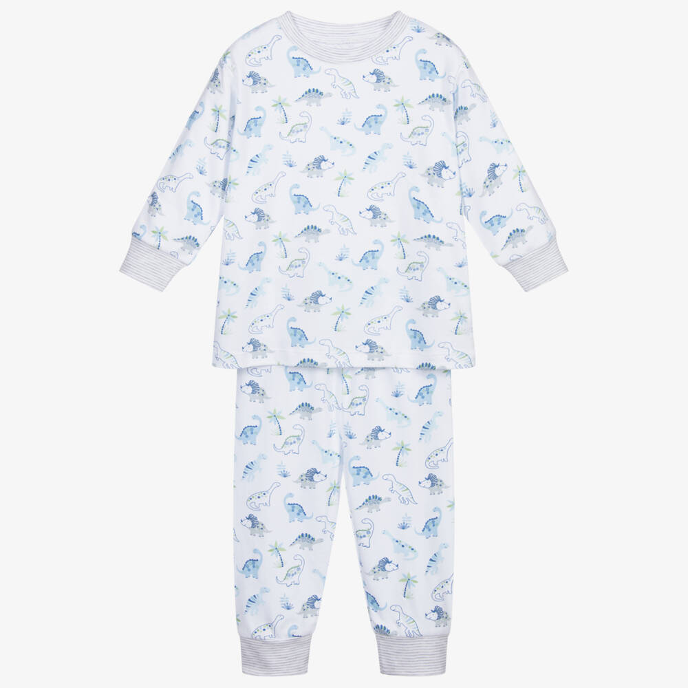 Kissy Kissy-Pima Cotton Dino Pyjamas | Childrensalon Outlet