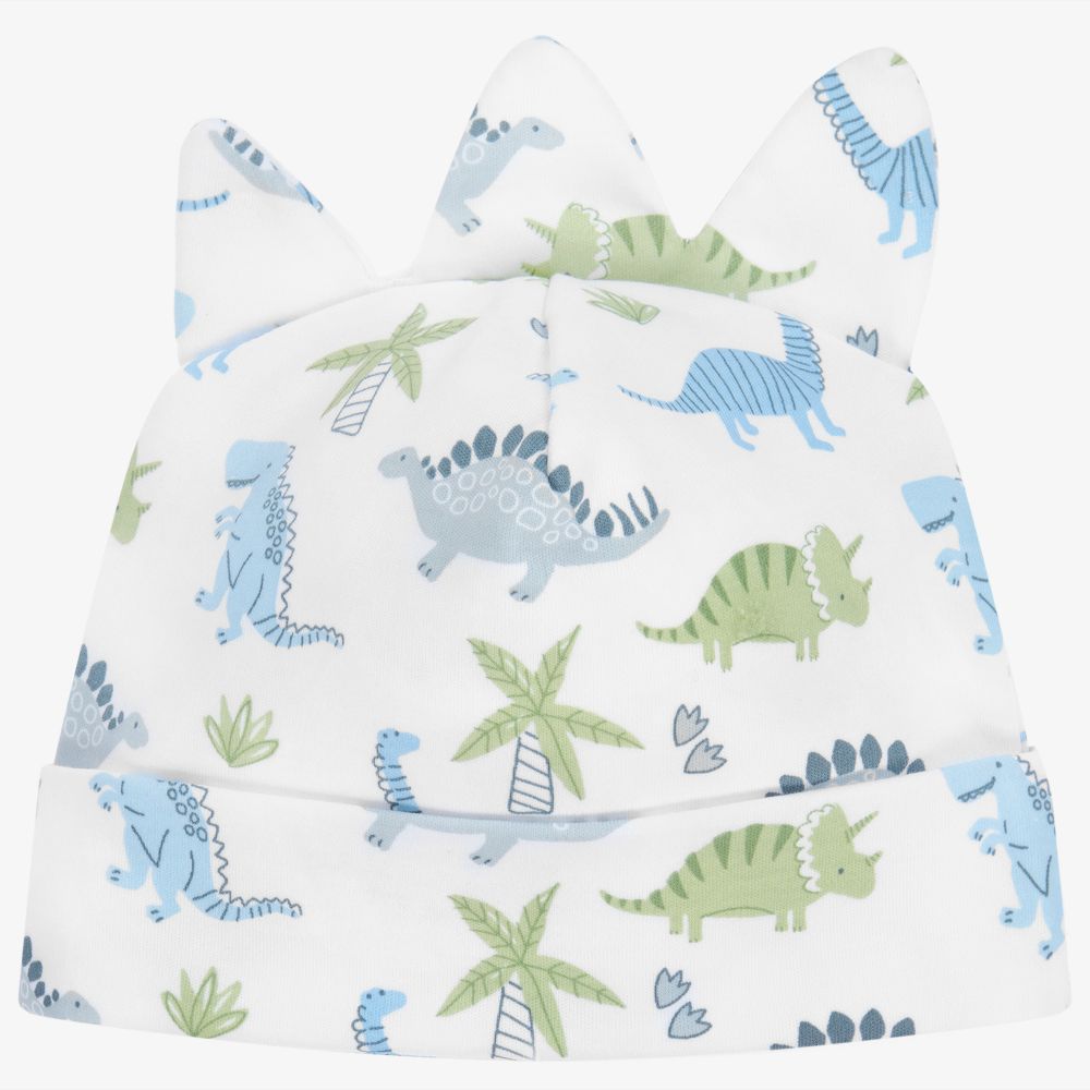 Kissy Kissy - Bonnet en coton Pima Dinosaure | Childrensalon