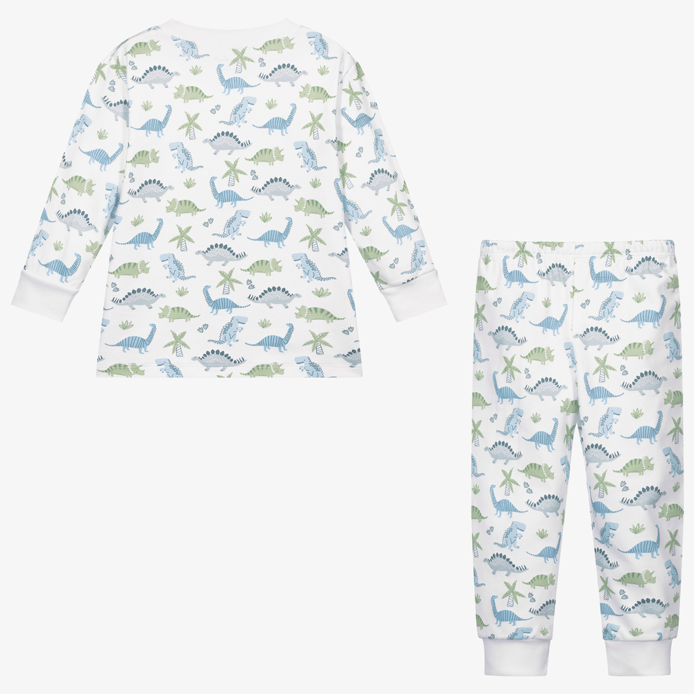 Kissy Kissy-Pima Cotton Dinosaur Pyjamas | Childrensalon Outlet