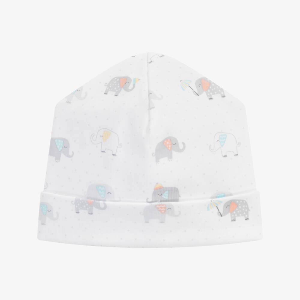 Kissy Kissy-Pima Cotton Elephant Hat | Childrensalon Outlet