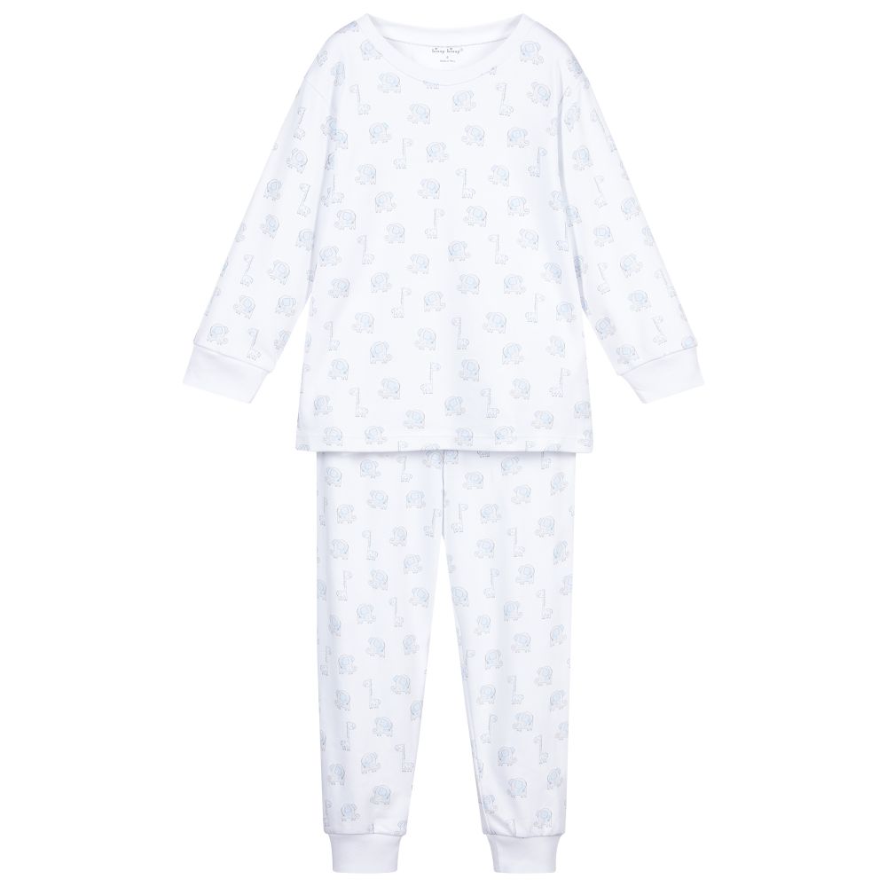 Kissy Kissy- Pima Cotton Elephant Pyjamas | Childrensalon Outlet