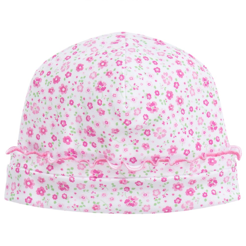 Kissy Kissy - Pima Cotton Floral Hat | Childrensalon