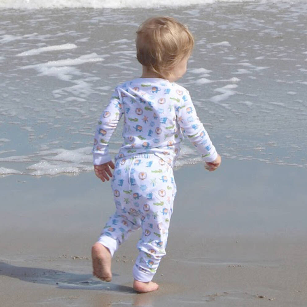 Kissy Kissy Pima Cotton Hippo Pyjamas